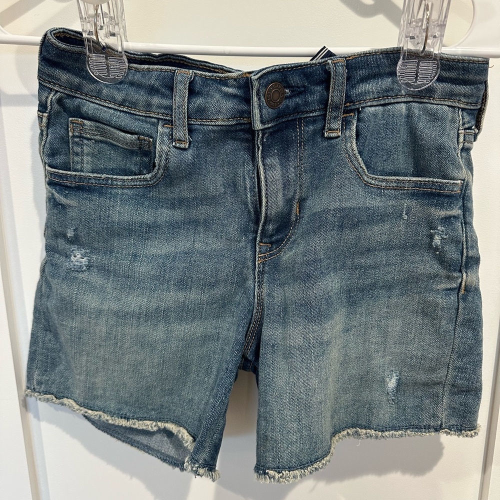 GAP Kids Blue Denim Midi Shorts